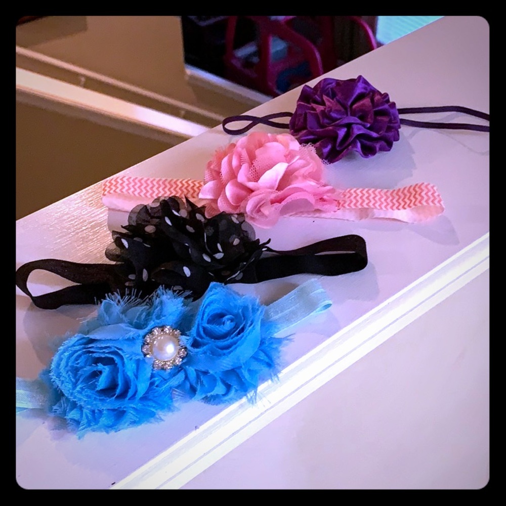 Infant Headbands Set of 4